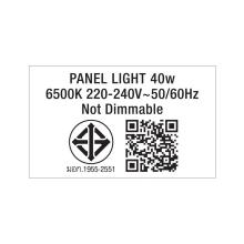 RECESSED LED PANEL LAMP LAMPTAN IFIT 30X120CM 40W DAYLIGHT