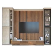 ENTERTAINMENT CENTER SB FURNITURE INFINITY 310CM WALNUT
