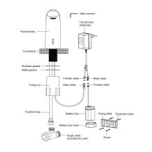 BASIN FAUCET SENSOR KARAT FAUCET KF-01-015-50