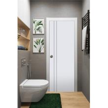 UPVC BATHROOM DOOR ECO-DOOR P2 70X200CM WHITE