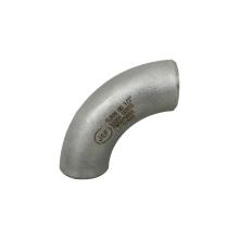 SUS 304 STAINLESS STEEL ELBOW PIPE FITTING 90-DEGREE CITY 1/2IN GREY