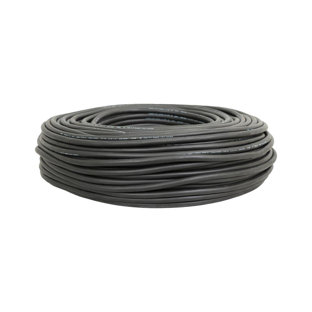 VCT ELECTRIC WIRE NNN 4X1.5SQ.MM 100M BLACK