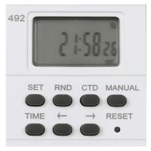 DIGITAL OUTLET TIMER PACO 3-PRONG 7-DAY