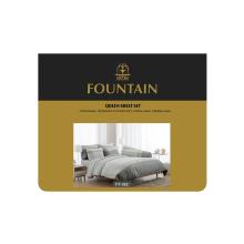 BEDSHEET SET 5FT 5PCS FOUNTAIN PRINTED 70107-FT062