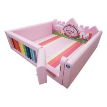 BABY PLAYPEN 5FT OCTOPUSLANDS CASTLE PVC LEATHER PINK