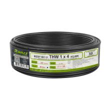 THW ELECTRIC WIRE IEC01 RANZZ 1X4SQ.MM 50M BLACK