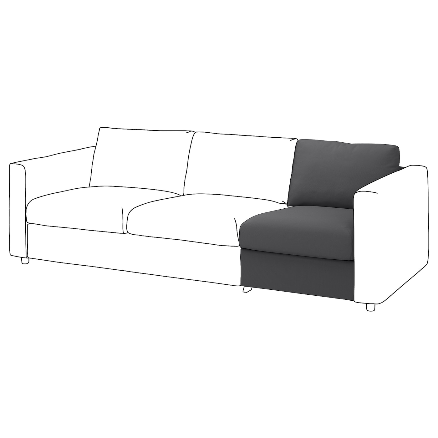 Vimle IKEA Modular Sofas, - Komnit Furniture